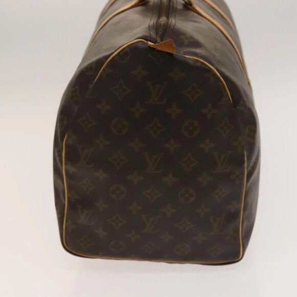 LOUIS VUITTON Monogram Keepall 50 Boston Bag M41426 LV Auth 137093 - Picture 6 of 16